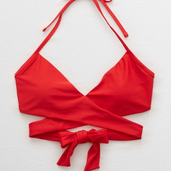 aerie Other - NWT Aerie Halter Wrap Bikini Top